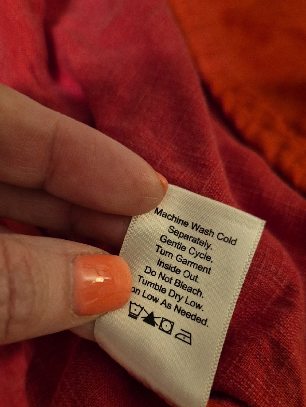 Coldwater Creek Red Jean Jacket - Picture 6 of 6
